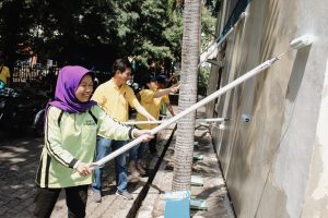  Mowilex  Peduli Revitalisasi YPAC Semarang bersama 100 