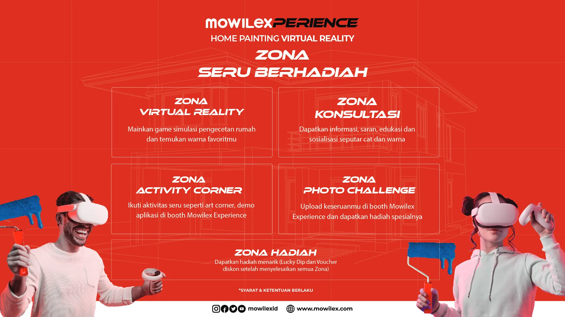Mowilex Home Painting VR Activity