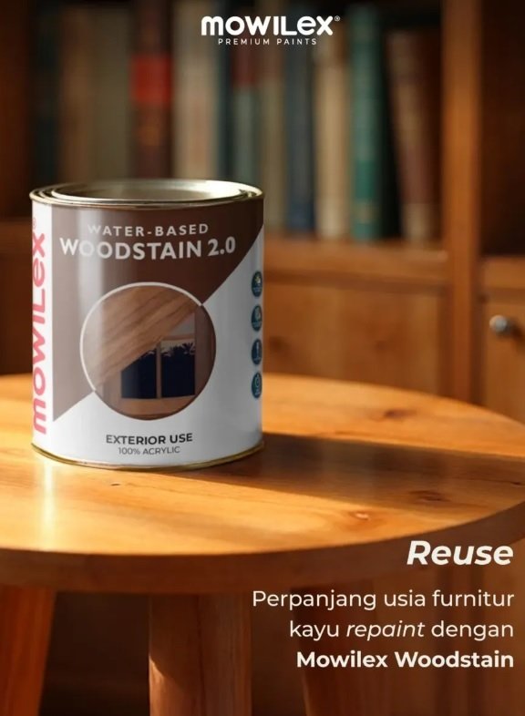 Reuse Hidupkan Kembali Furniture Kayu Lama