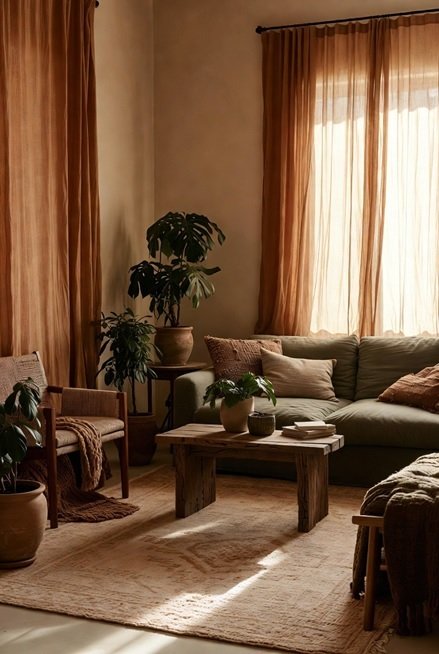 Warna Alam yang Hangat