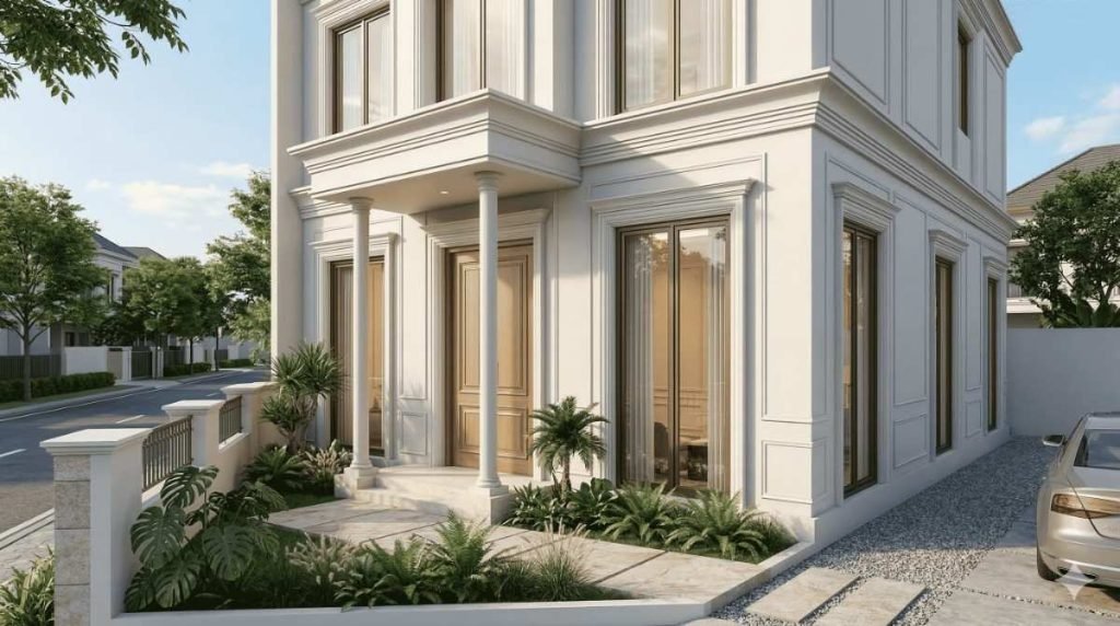 rumah minimalis klasik modern