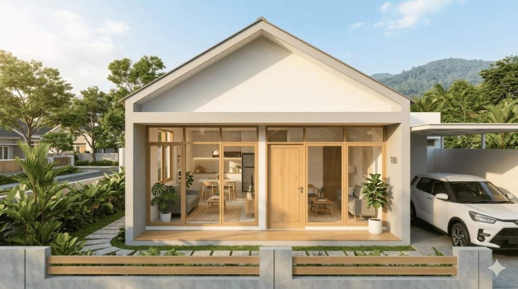 rumah minimalis skandinavia