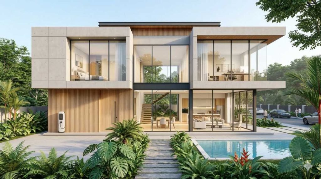 fasad rumah minimalis modern terbaru