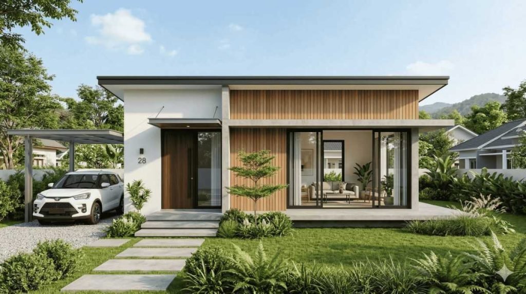 gaya rumah minimalis modern