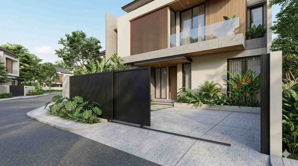 model pagar besi sliding