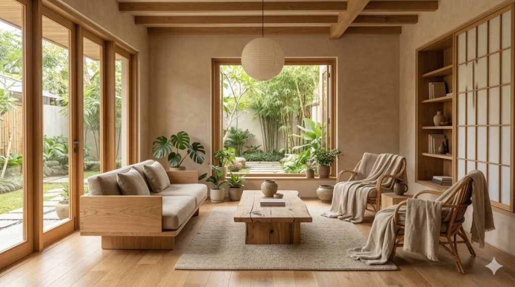 model rumah minimalis bergaya japandi