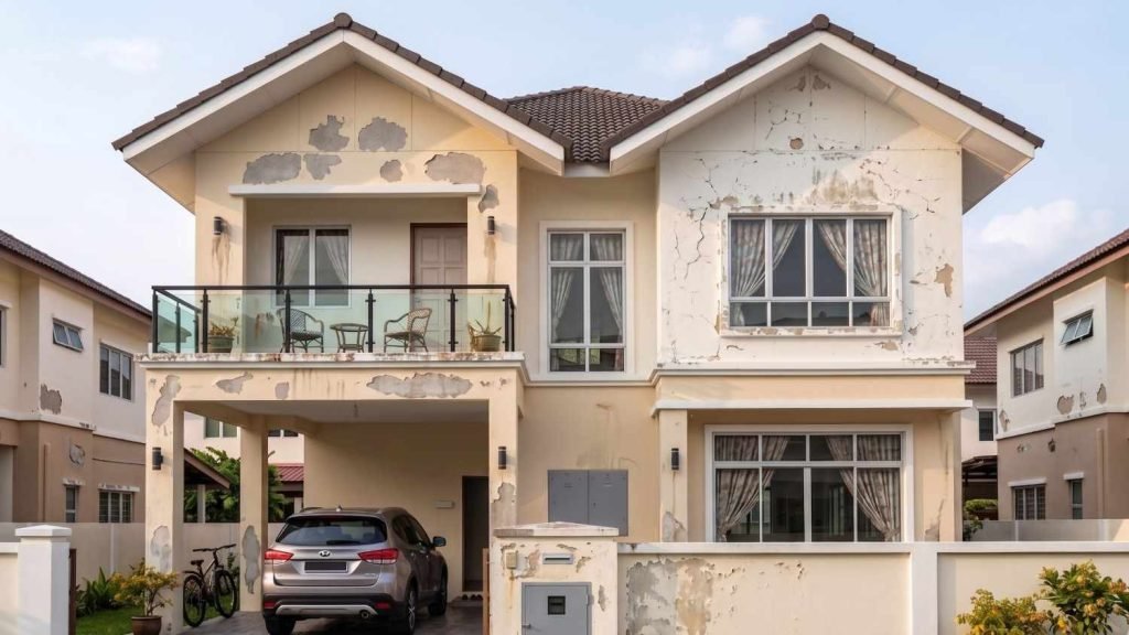 cat tembok eksterior