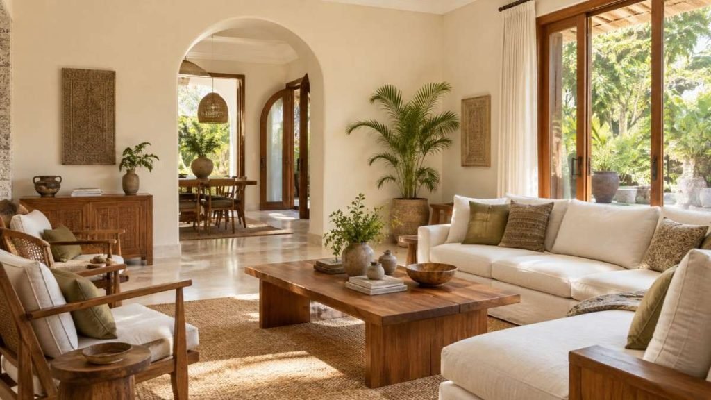ruangan warna camel