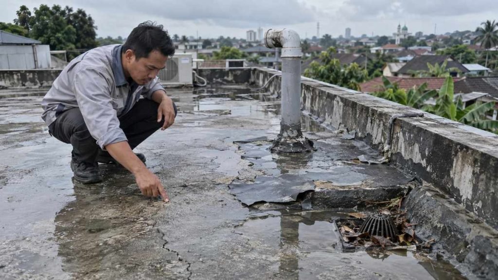 kenapa waterproofig rusak
