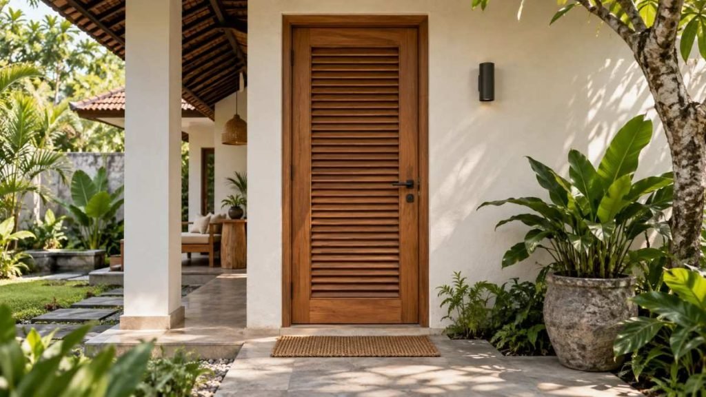 pintu dengan kisi kisi